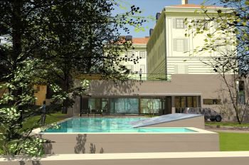 Reconstruction study on Villa Eszterházy in Balatonfüred - Apartment buildings  vicces pólók