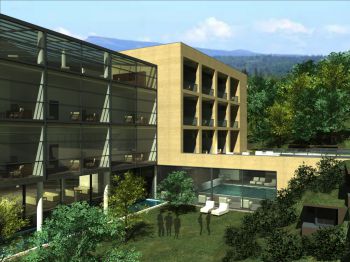Castle hotel extention in Bükkösd (2)