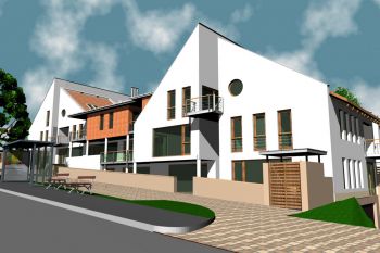 Apartment building study, Honfoglalás road (4)
