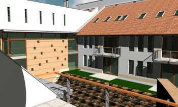 Apartment building study, Honfoglalás road (7)