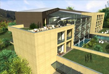 Castle hotel extention in Bükkösd (3)