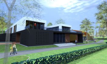Extention on Balf Health Center - Apartment buildings  vicces pólók