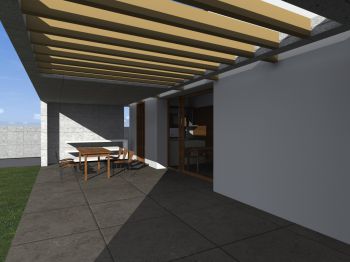 Boat house and hotel modification study, Budapest, Római part (3)