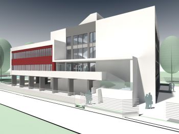 Boat house and hotel modification study, Budapest, Római part (6)