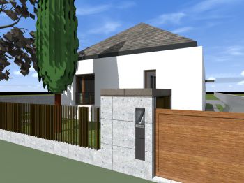 Boat house and hotel modification study, Budapest, Római part