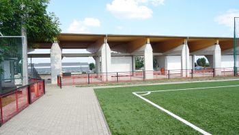 Budafoki Munkás Torna Egylet lelátó lefedés, tornacsarnok  (6)