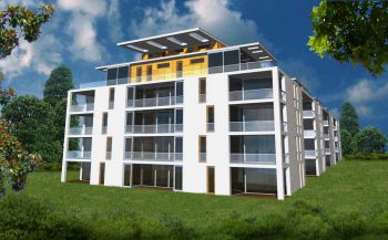 Study plan, apartment building in Beregszász road (2)