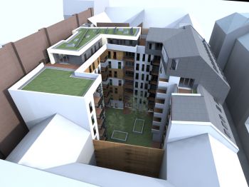 Kisiófa utca társasház tanulmányterve (5)